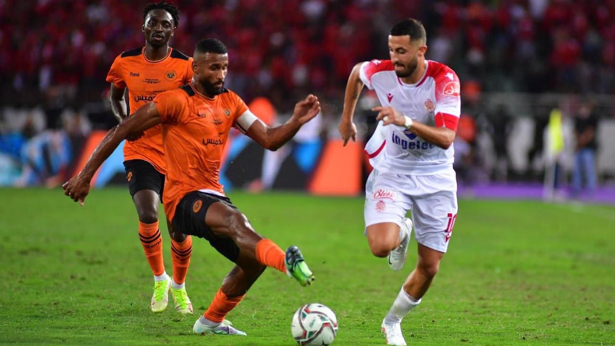 Un précédent duel entre le Wydad de Casablanca et la Renaissance sportive de Berkane.