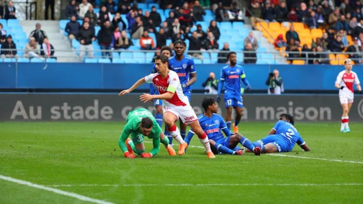 Le doublé de Wissam Ben Yedder n'a pas suffi à Monaco pour battre Troyes.