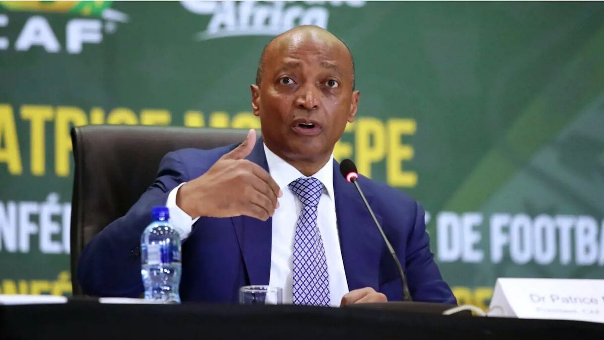 Patrice Motsepe, président de la CAF.