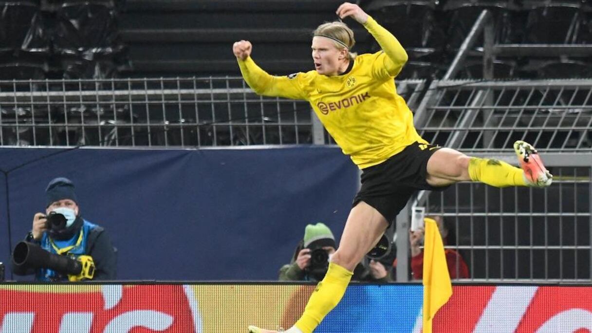 Erling Haaland, attaquant de Dortmund.