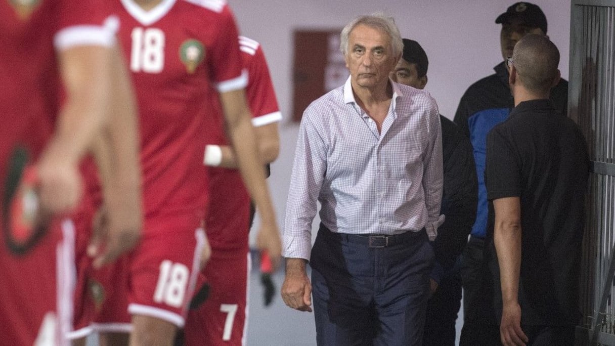 Vahid Halilhodziç, sélectionneur du Maroc.