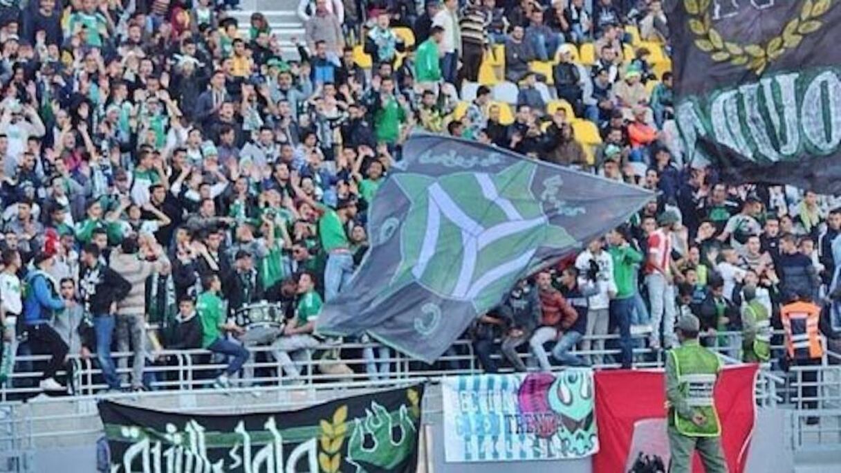Les supporters du Mouloudia d'Oujda.