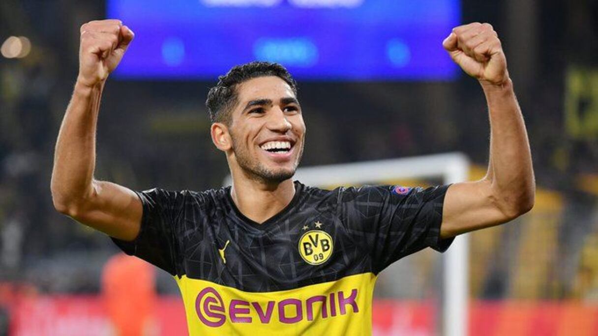 Achraf Hakimi, latéral du Borussia Dortmund.