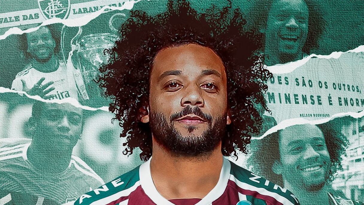 Marcelo, joueur du club brésilien de Fluminense.