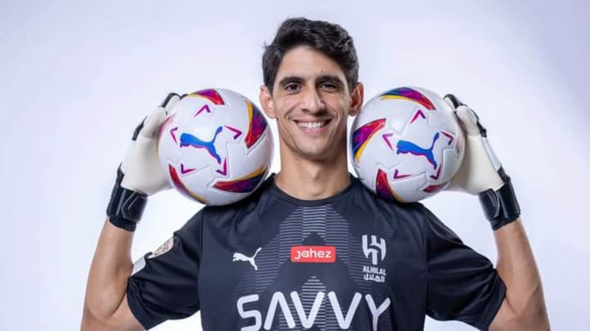 Yassine Bounou, gardien d'Al Hilal.