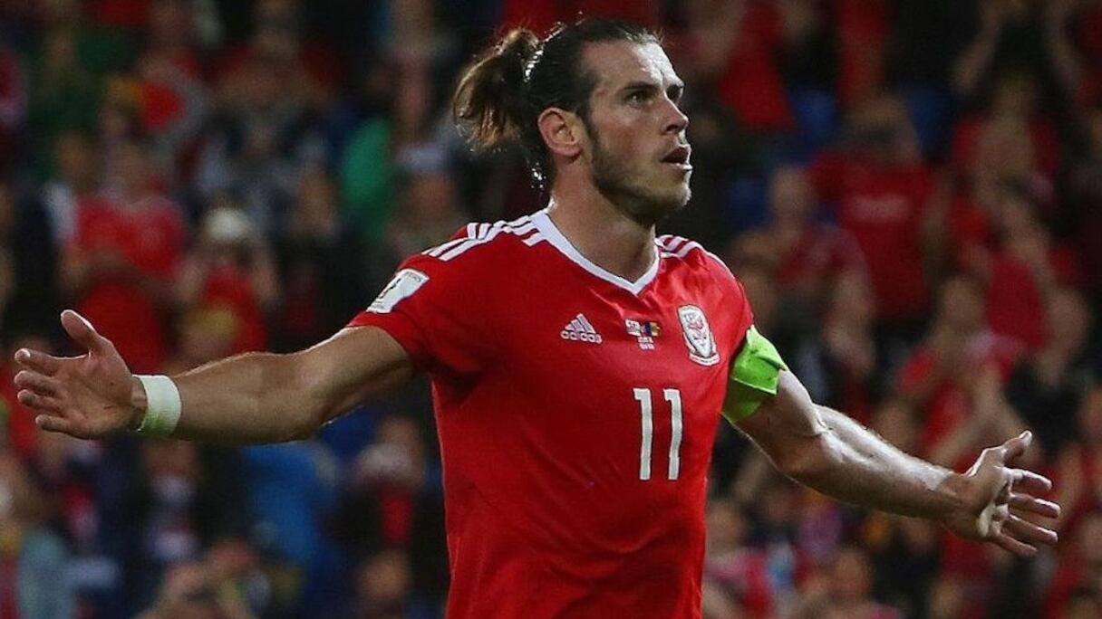 Gareth Bale, capitaine du pays de Galles.