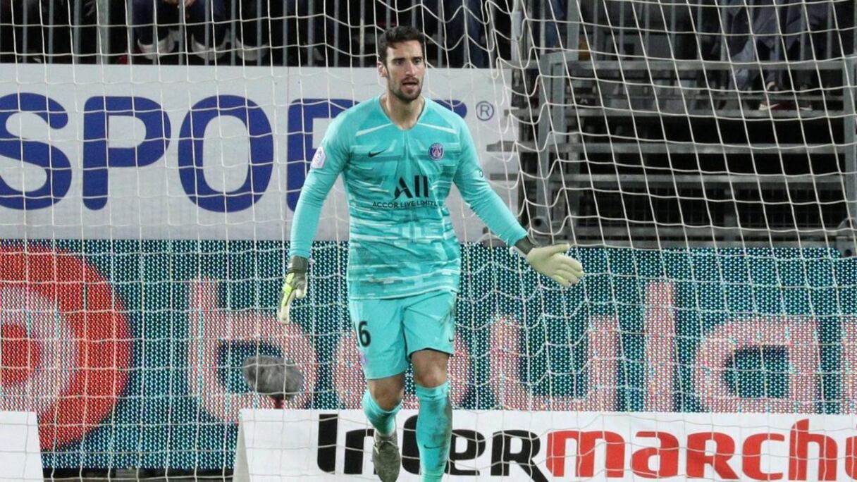Sergio Rico, gardien remplaçant du Paris Saint-Germain.