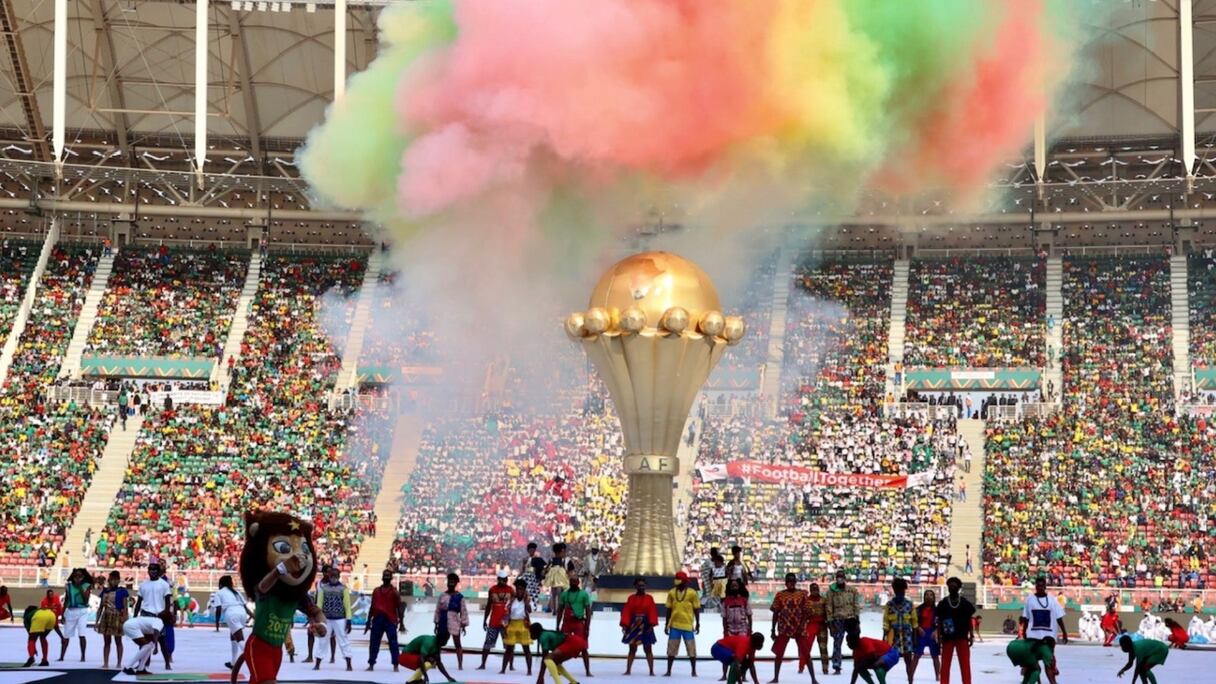 Cérémonie d’ouverture de la CAN 2021 au Cameroun.