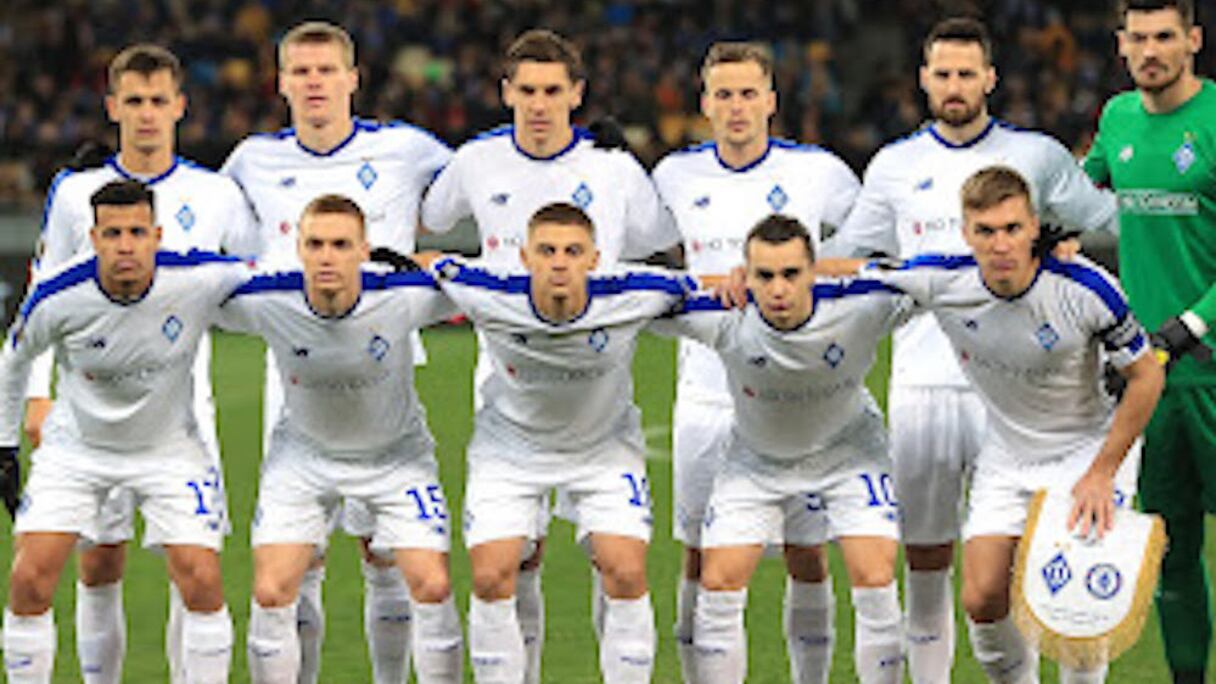 Le Dynamo Kiev, champion d'Ukraine.