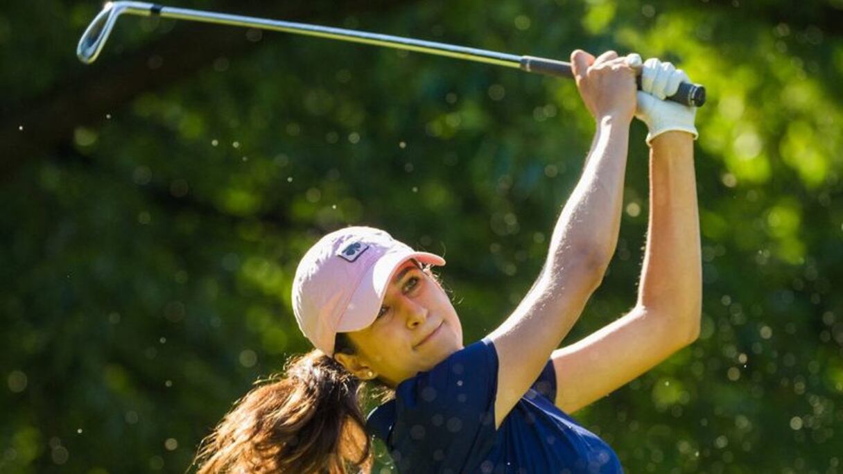 La golfeuse marocaine Inès Laklalech