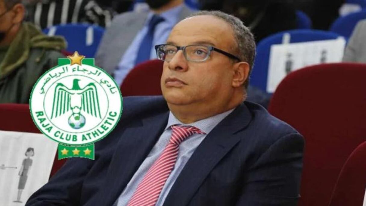 Aziz El Badraoui, candidat à la présidence du Raja de Casablanca.