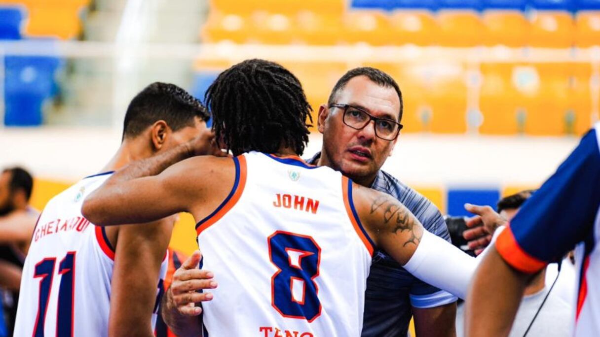 Basketteurs du club de Majd Tanger