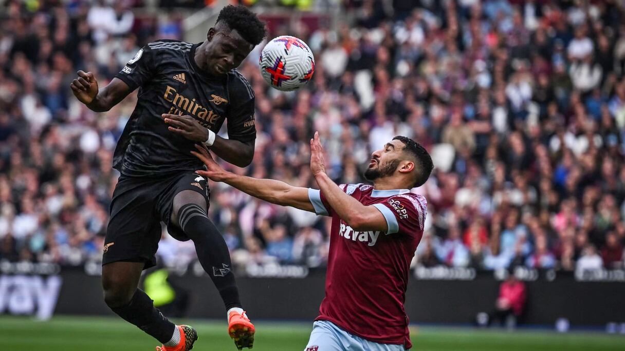 Séquence du match West Ham-Arsenal, le 16 avril 2023