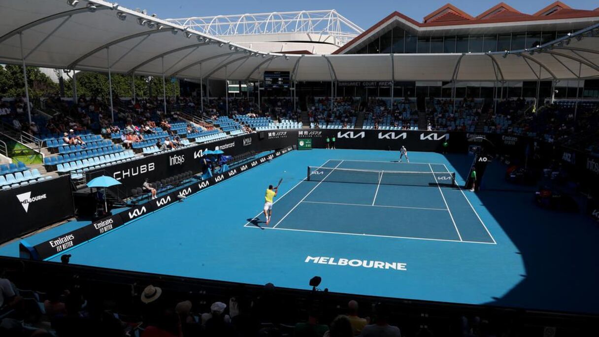 L'enceinte de Melbourne.