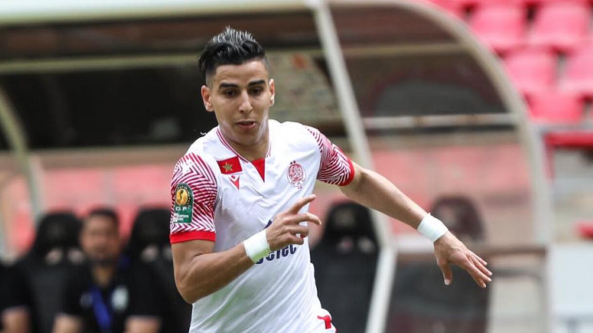 Muaid Ellafi, joueur du Wydad