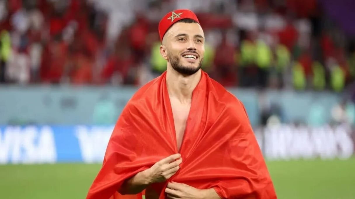 Romain Saïss, capitaine des Lions de l'Atlas.