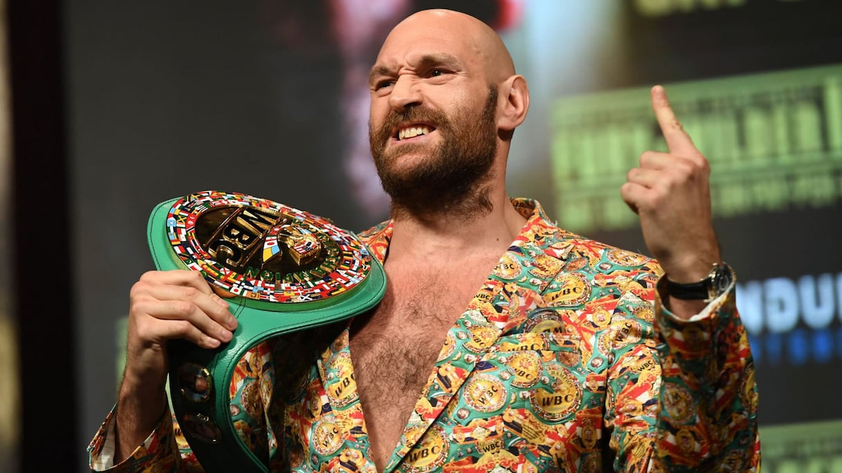 Le boxeur britannique Tyson Fury.