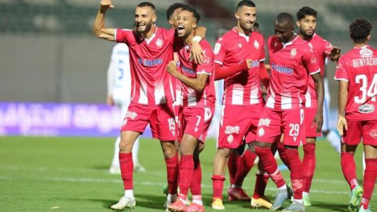 Joueurs du Wydad de Casablanca.
