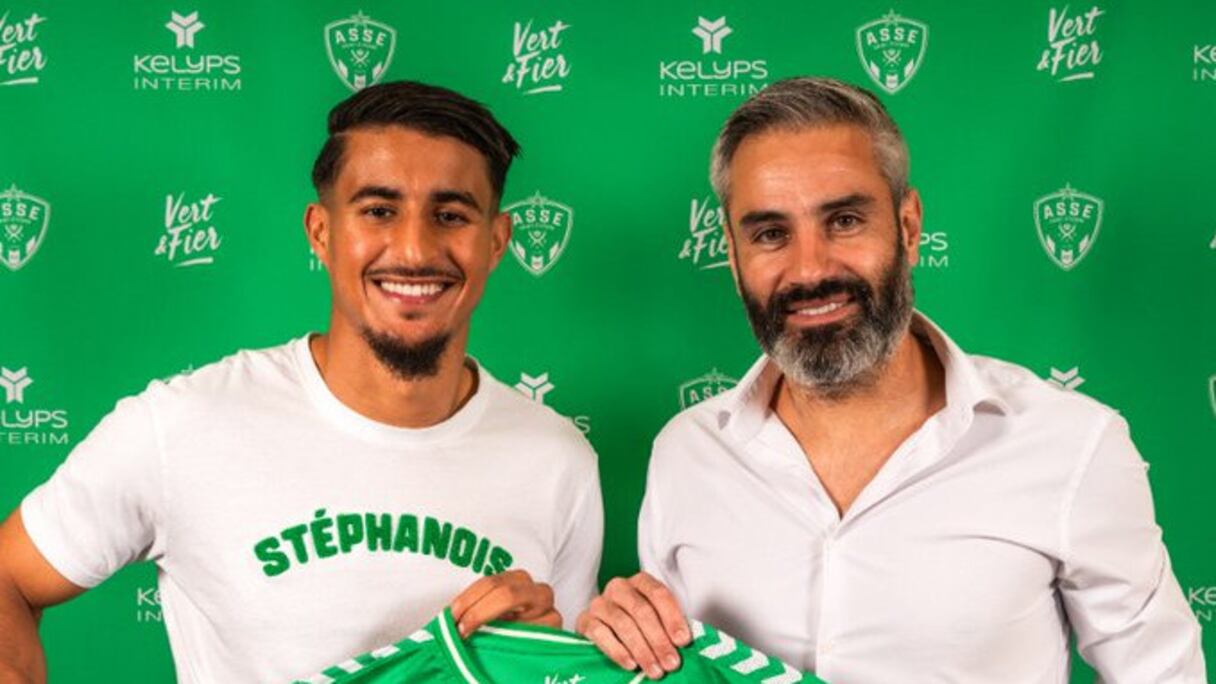 Aïmen Moueffek, prolonge à Saint-Etienne