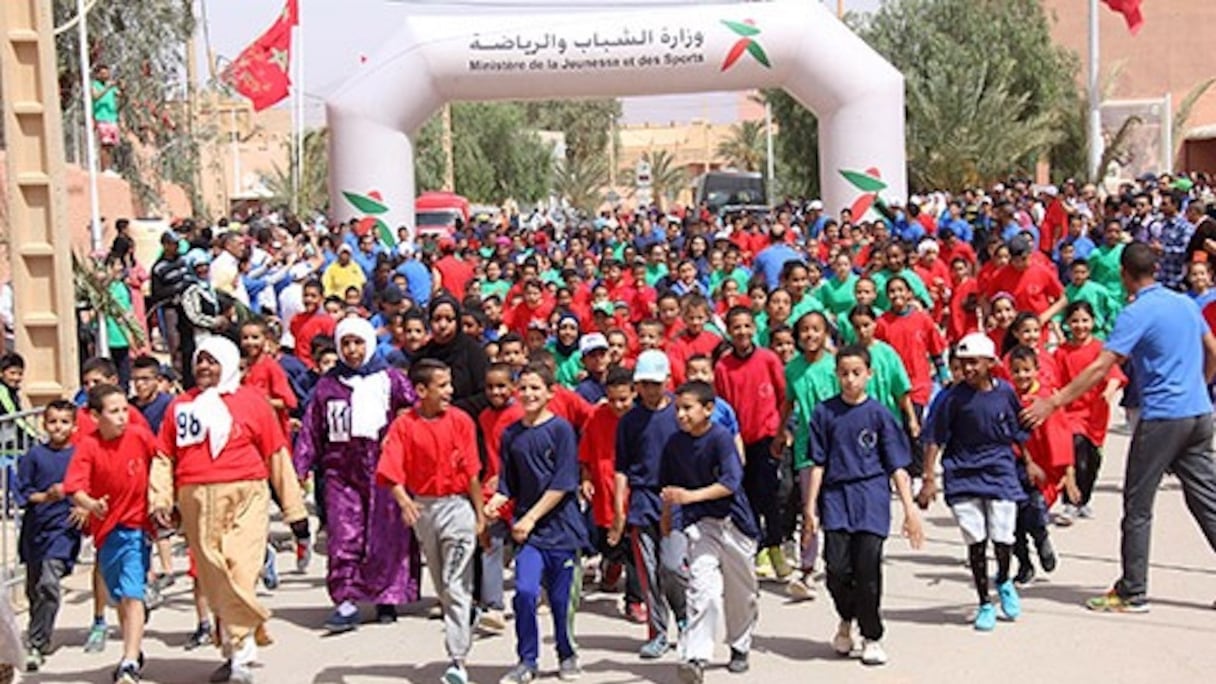 Une précédente caravane nationale «Sport pour tous».