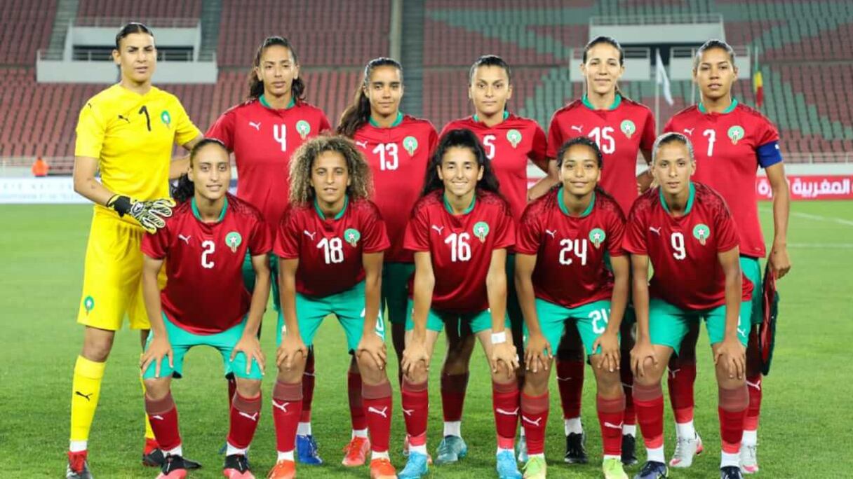 L'équipe nationale féminine.