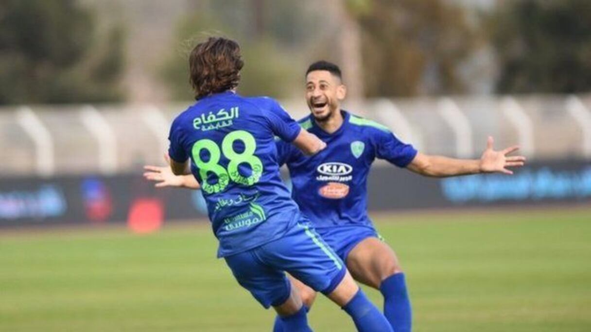 La joie de Mourad Batna (à droite).