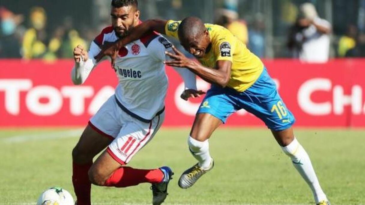 Le Wydad lors d'un précédent match de Ligue des champions africaine.