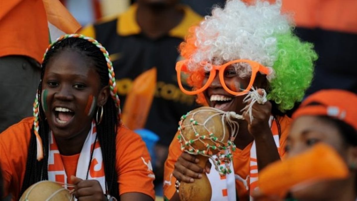 Supporters ivoiriens lors de la CAN 2023