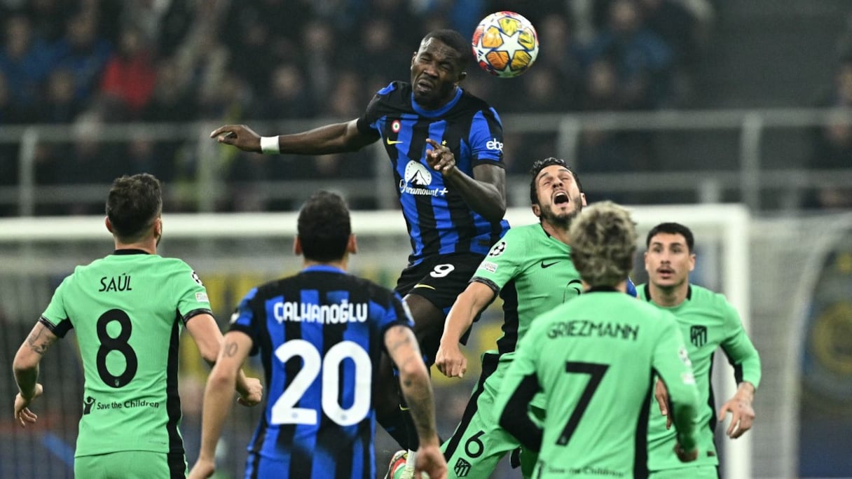 Duel Inter Milan-Atlético de Madrid, en LDC, le 20 février 2024.