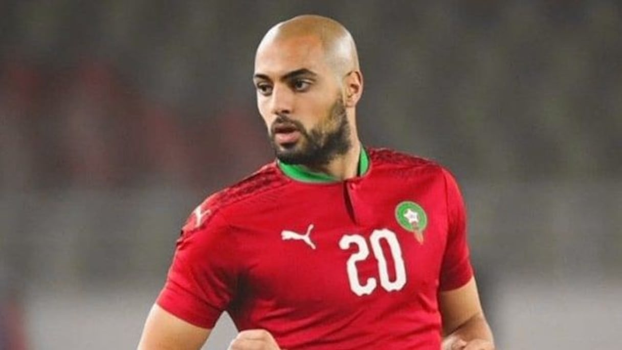 Sofyan Amrabat, international marocain de la Fiorentina.