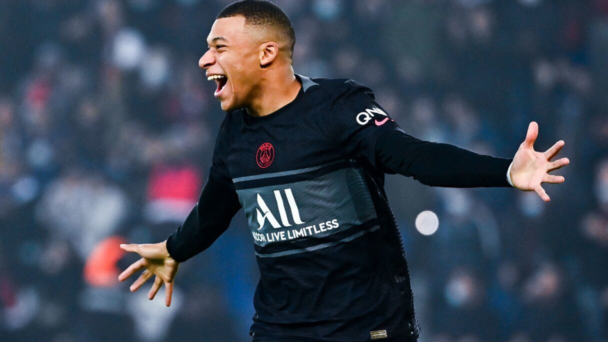 Kylian Mbapé (Paris Saint-Germain). Sa valeur est estimée à 160 millions d’euros.