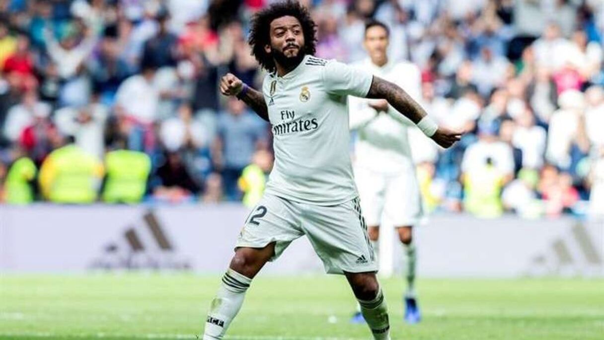Marcelo, l'international brésilien du Real Madrid.