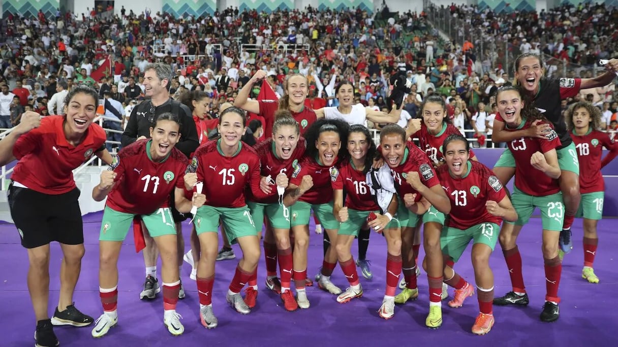 Les Lionnes de l’Atlas après la qualification pour les demi-finales de la CAN et le Mondial.