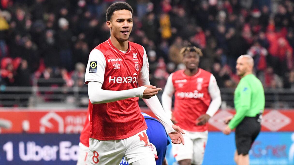 Richardson avec le maillot du Stade de Reims