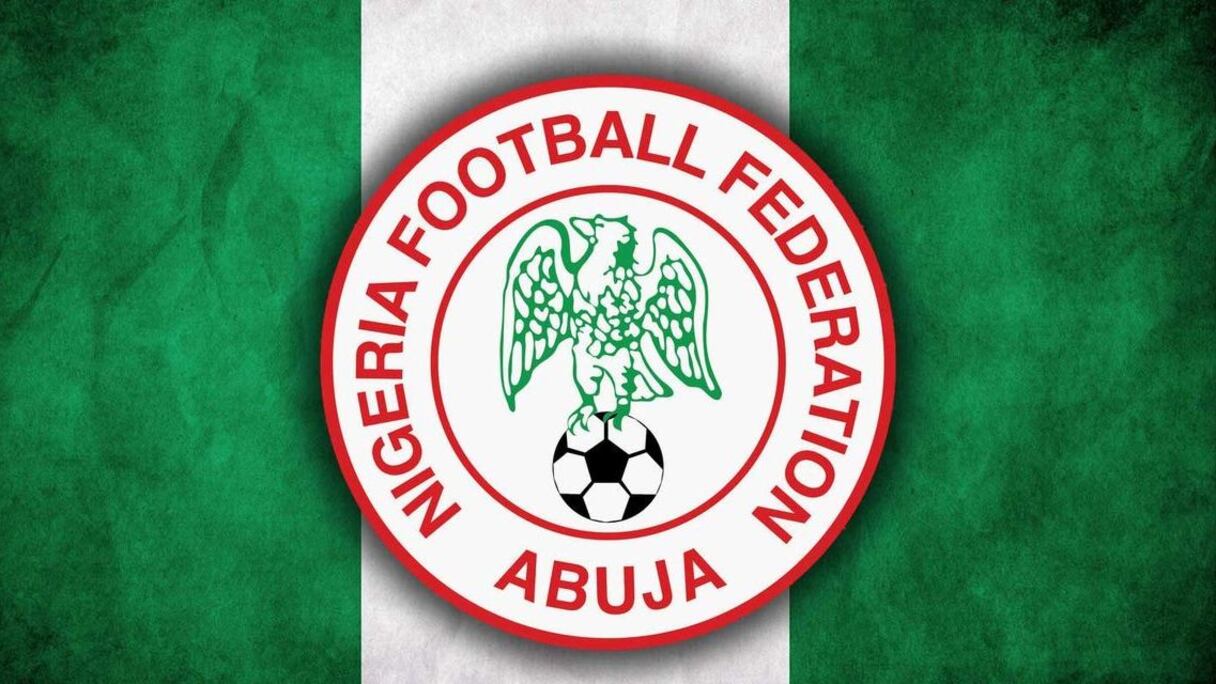 Le logo de la Fédération de football du Nigéria (NFF).