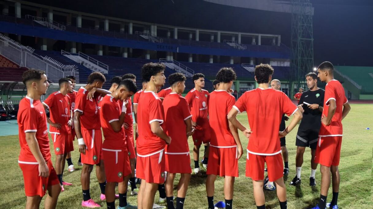 Lionceaux de l'Atlas U17 en Indonésie