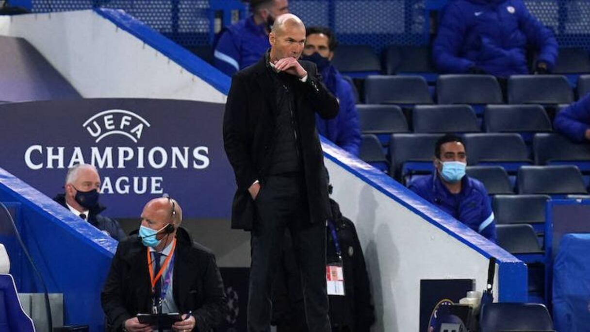 Zinedine Zidane, entraîneur du Real Madrid.