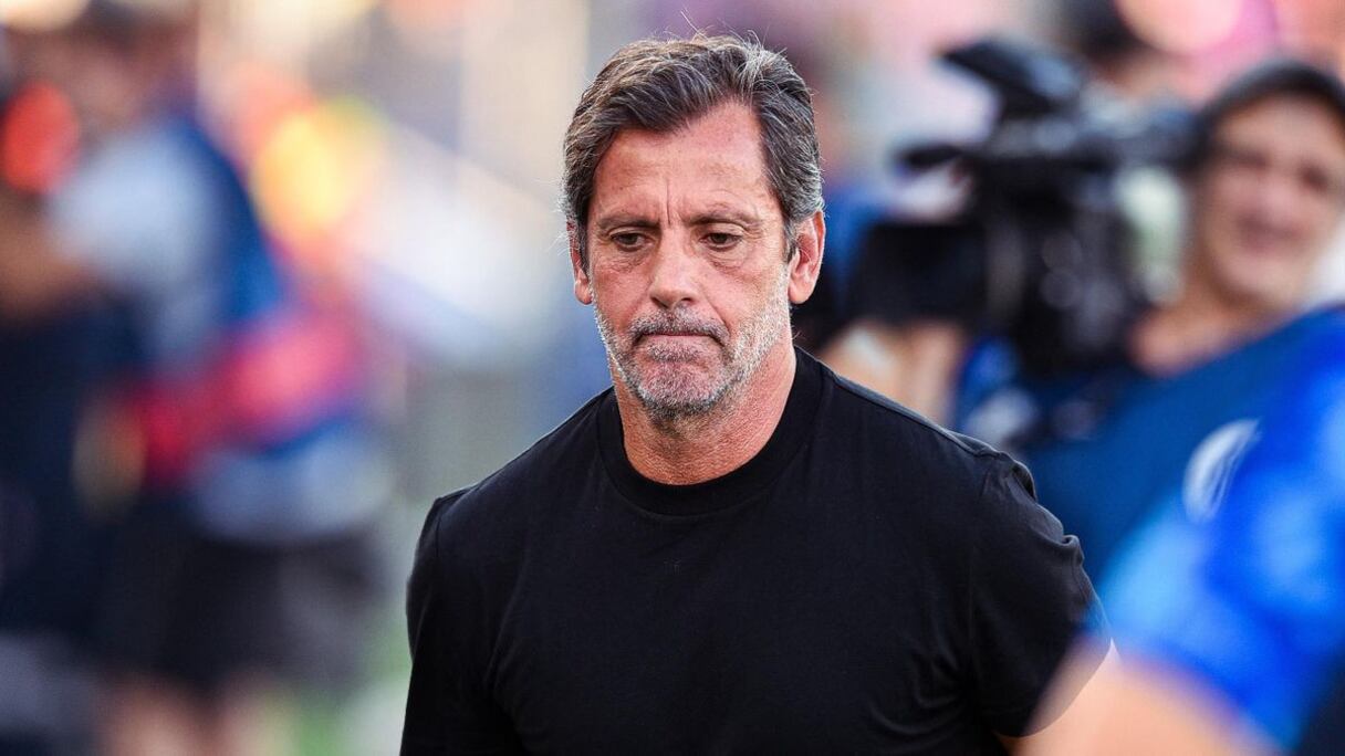 L'entraineur Quique Sanchez.