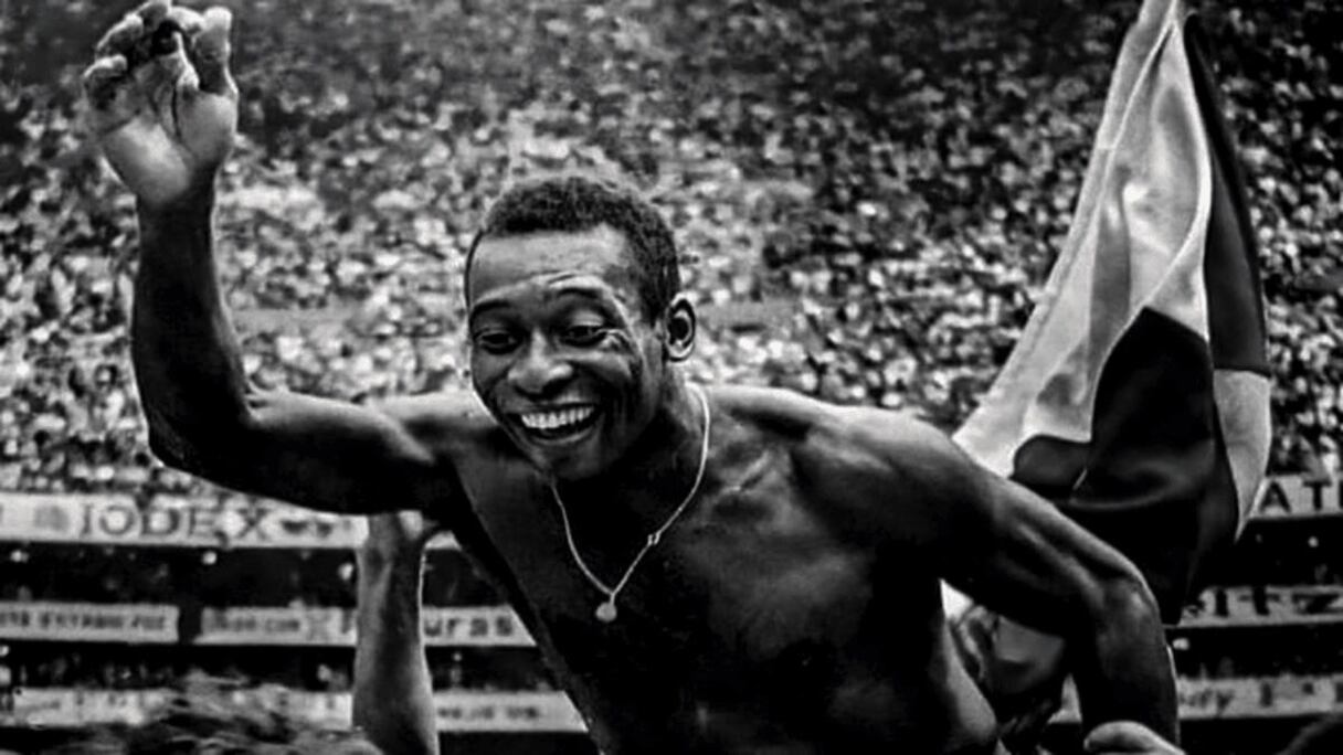 Le roi Pelé.