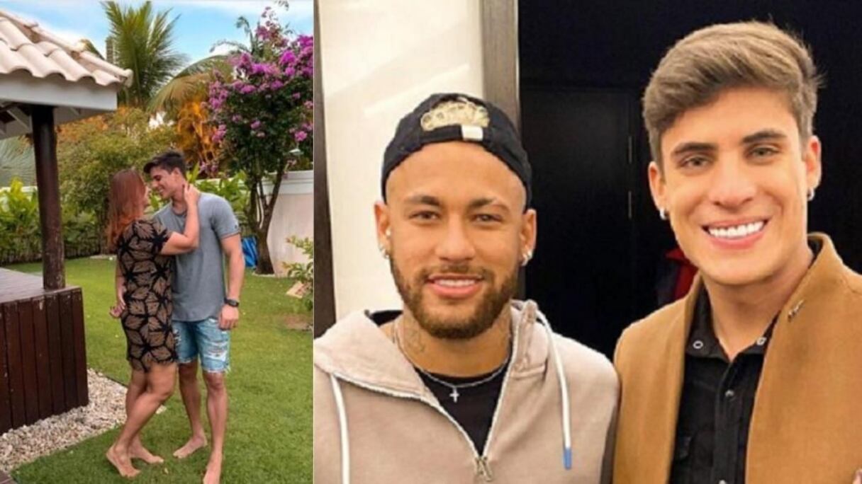 Neymar et Tiago Ramos.