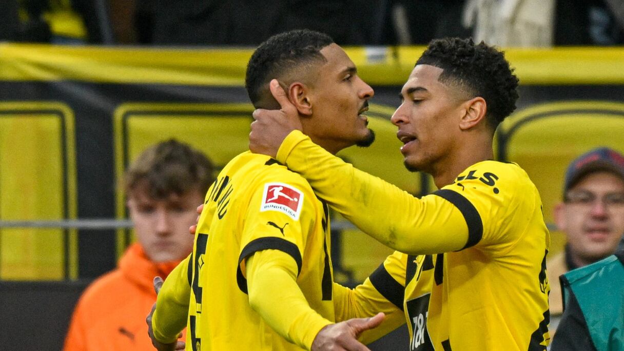 Sébastien Haller, attaquant ivoirien de Dortmund.