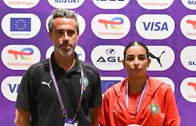 Jorge Vilda et Hanane Ait El Haj