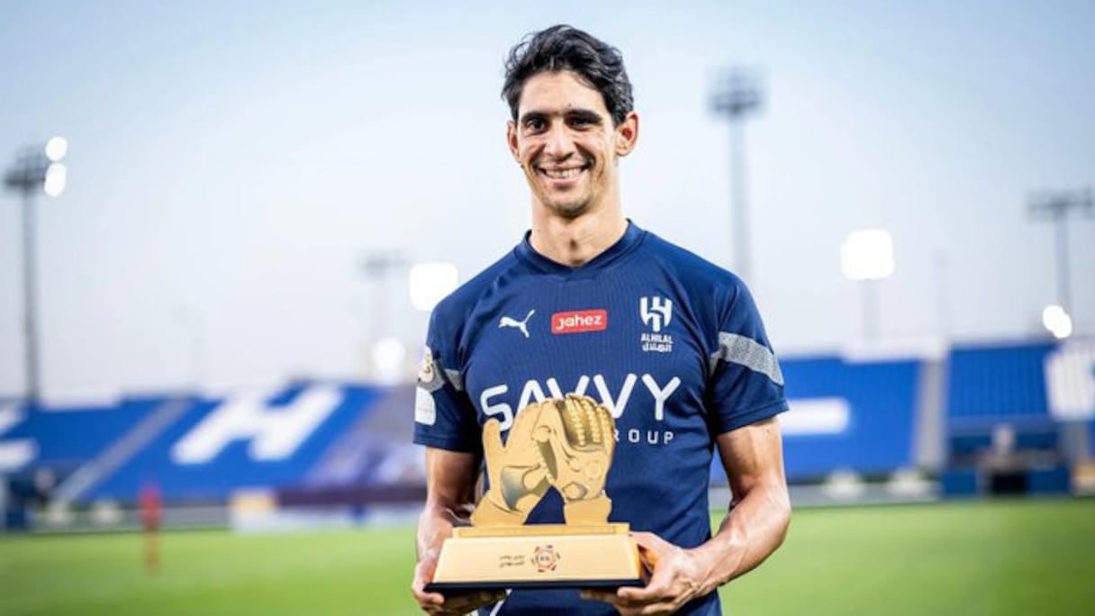 Yassine Bounou, élu meilleur gardien de la saison 2023-2024 en championnat d'Arabie Saoudite