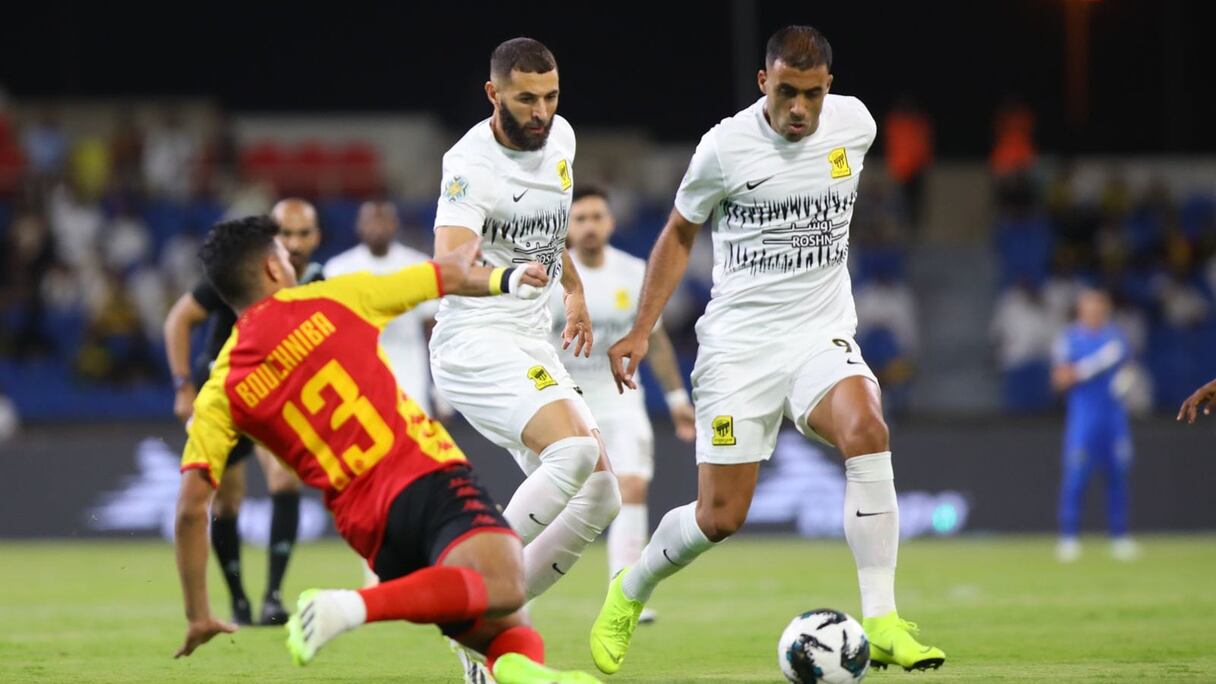 Karim Benzema et Abderrazak Hamdallah.