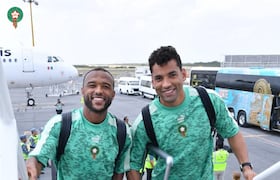Ayoub El Kaabi et Ahmed Reda Tagnaouti