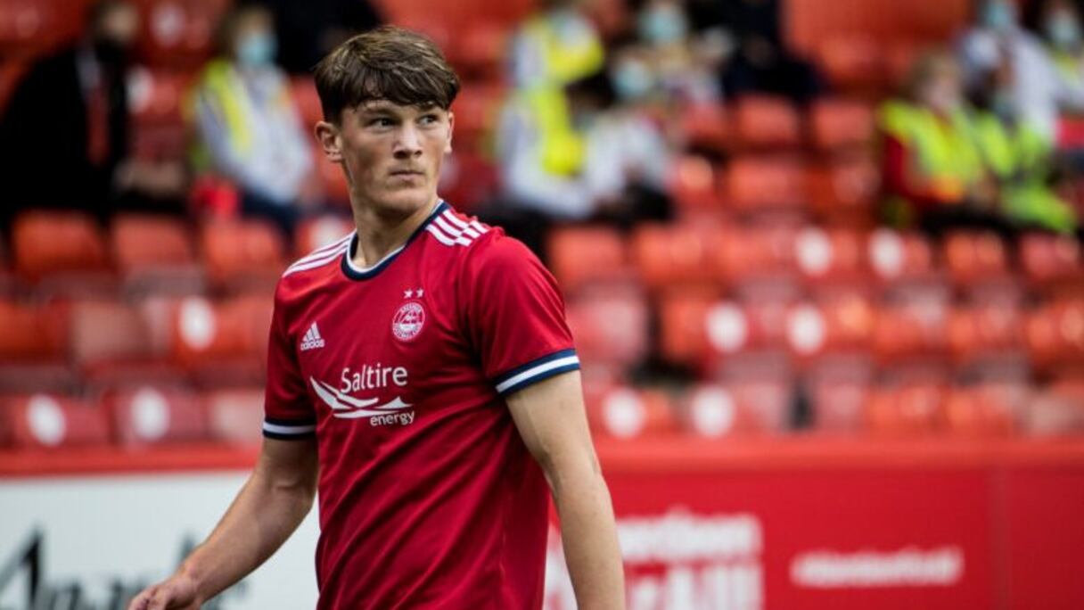 Calvin Ramsay, jeune international écossais.