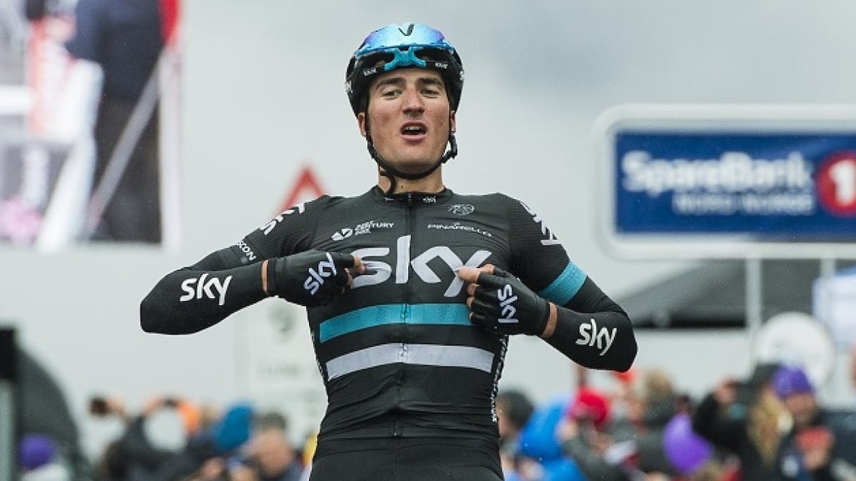 Gianni Moscon, coureur cycliste italien.