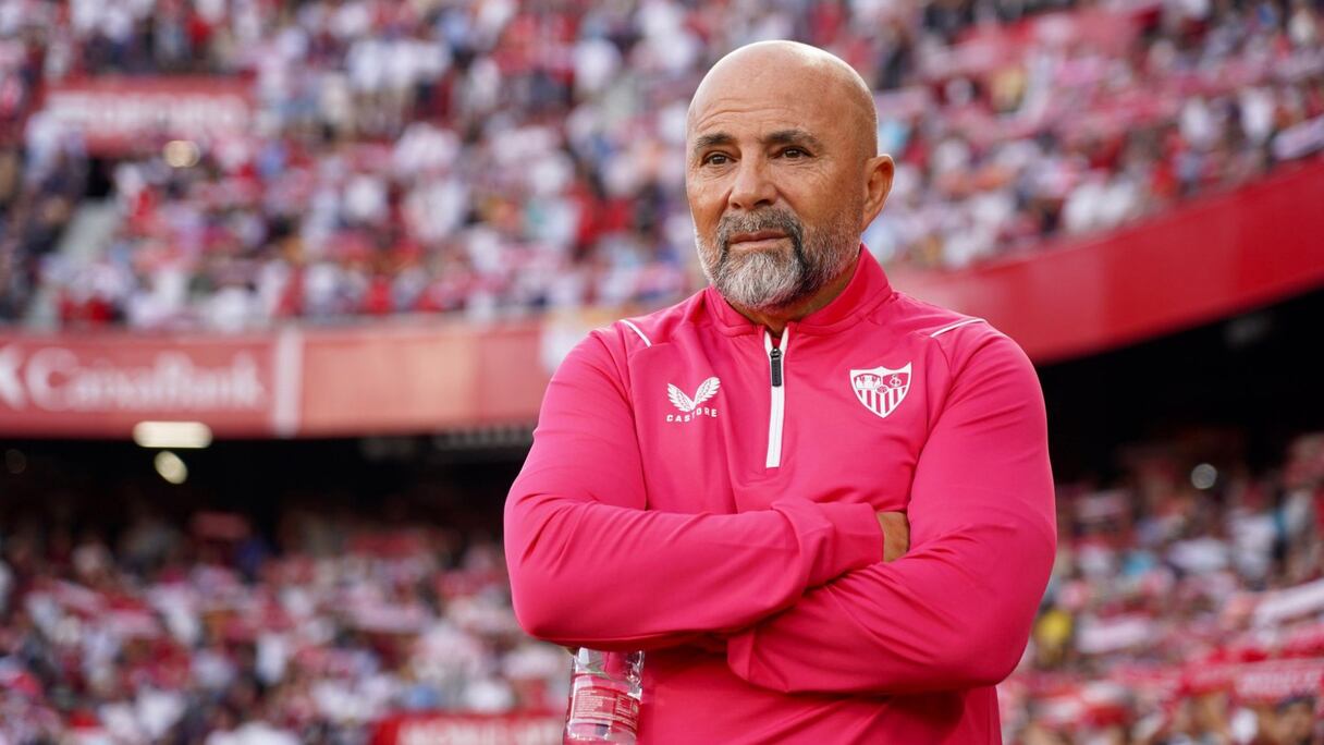 L'entraîneur argentin Jorge Sampaoli.