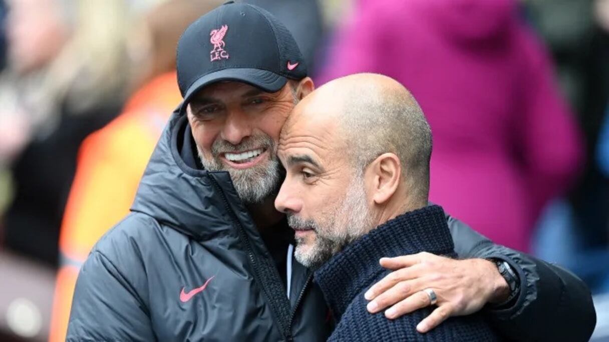 Pep Guardiola et Jürgen Klopp,