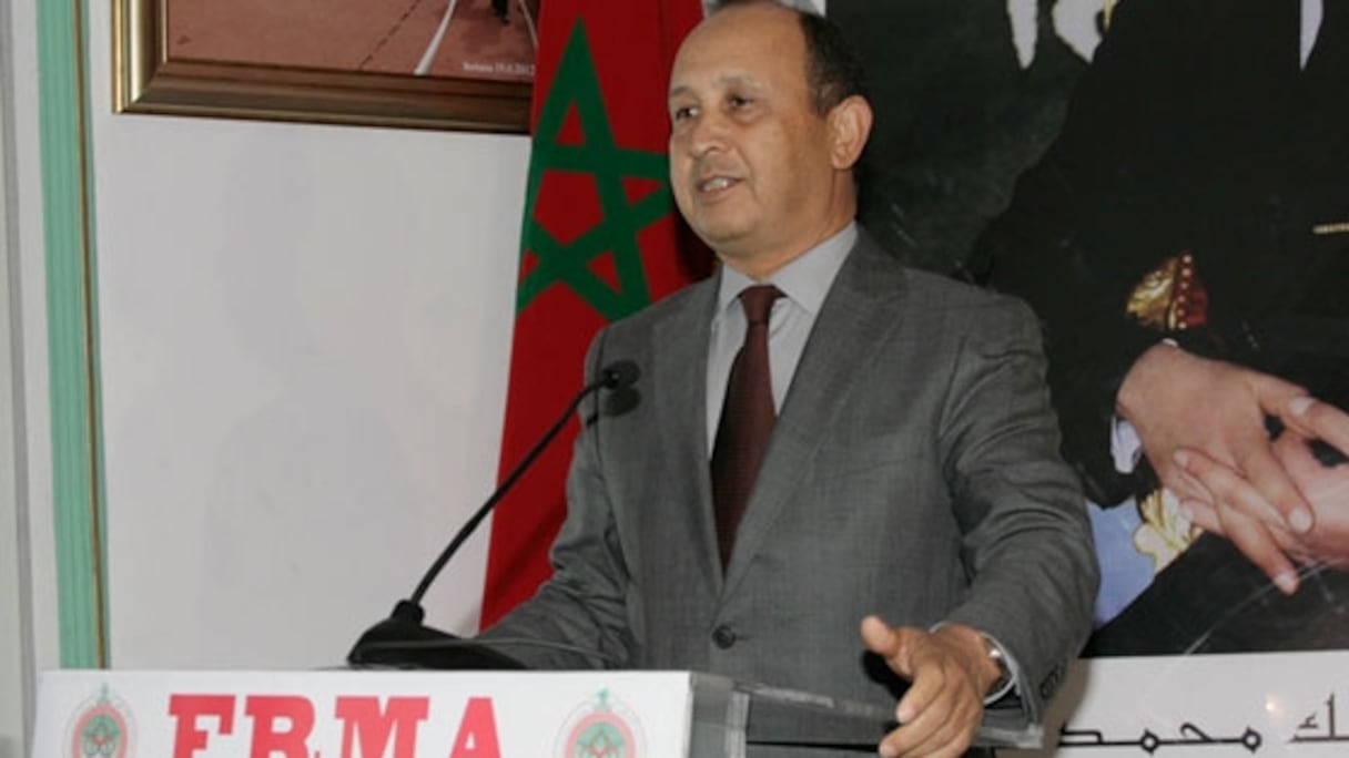 Abdeslam Ahizoune, président de la Fédération royale marocaine d'athlétisme.